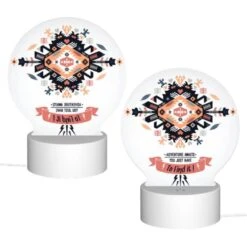 Round Acrylic Night Light, A Colorful Design With The Words "Adventure Awaits You Just Have To Find It!" -Cute Night Light Shop 398c83f5386f2000f94bf90761eb8712acca4d1e