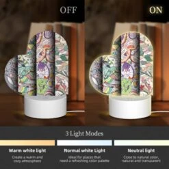 Love Acrylic Night Light, Four Colorful And Artistic Designs Are Displayed In A Row. -Cute Night Light Shop 39b11bc09adaba2dafe06e306958c7000ffd6685
