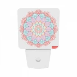 Night Light Set Of 2, A Colorful Flower Design With A Pink And Blue Color Scheme. 8 Night Light Set Of 2, A Colorful Flower Design With A Pink And Blue Color Scheme. -Cute Night Light Shop 3a1adab447aeef363939326aa7d5f5e0d6181095