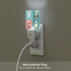 Night Light Set Of 2, Four Different Animals Are Shown With Their Thoughts Written On Them. -Cute Night Light Shop 3a3bba62ca95ac4eda925dc76c4a2febf2956f42