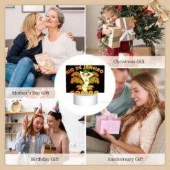 Rectangular Acrylic Night Light, A Woman In A Bikini Is Posing For A Picture. -Cute Night Light Shop 3b3d0390bc8375604e9be855477bad0deac107e7