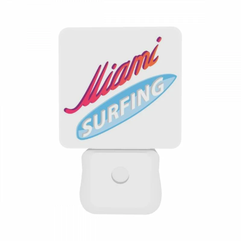 Night Light Set of 2, A logo for Miami Surfing. Night Light Set Of 2, A Logo For Miami Surfing. -Cute Night Light Shop 3d6f73a8961084d53a375b0bbc6e07350e2cd1fe
