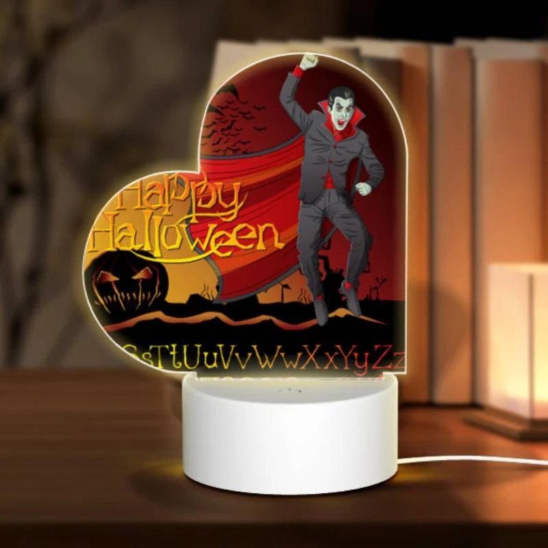 Love Acrylic Night Light, A man dressed as Dracula is celebrating Halloween. Love Acrylic Night Light, A Man Dressed As Dracula Is Celebrating Halloween. -Cute Night Light Shop 3dae6059cbb4207abd30aad9ffdb114c3666c9d1
