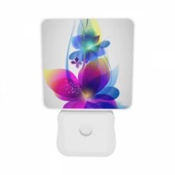 Night Light Set Of 2, A Colorful Flower With A Blue Center And Yellow Petals. 9 Night Light Set Of 2, A Colorful Flower With A Blue Center And Yellow Petals. -Cute Night Light Shop 3eaf8796db89c8700841af7db95ac4cbb8c15bae
