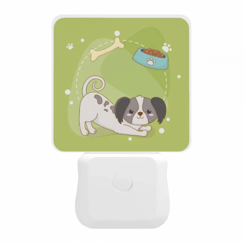 Night Light, A cartoon dog is shown laying down and eating food from a bowl. Night Light, A Cartoon Dog Is Shown Laying Down And Eating Food From A Bowl. -Cute Night Light Shop 4068d577ffdb42762071d4f4ad4440f22a31cc76