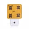 Night Light, Four Different Puppies Are Shown On A Yellow Background. -Cute Night Light Shop 408750c25b8fc94cc0c080719a49623b787320da
