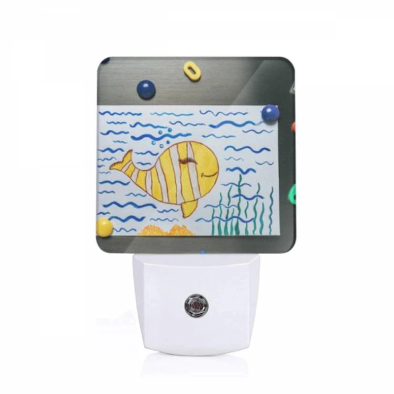 Night Light, A colorful drawing of a whale is placed on a table. Night Light, A Colorful Drawing Of A Whale Is Placed On A Table. -Cute Night Light Shop 41dcdda1da37dc0d9a22ed0357166cdcdbdfb4c3