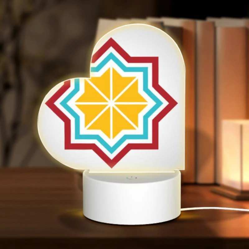 Love Acrylic Night Light, A colorful logo with a yellow center. Love Acrylic Night Light, A Colorful Logo With A Yellow Center. -Cute Night Light Shop 4309471406b66b7de82a95892caccd27fdac664f