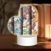 Love Acrylic Night Light, Three Colorful Designs Are Displayed On A Wall. -Cute Night Light Shop 4342c7a00743b6e32abc2adf6c6700471cabb53b