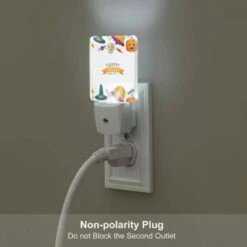 Night Light, A Colorful Halloween Design With Various Halloween Symbols. -Cute Night Light Shop 4362514cc3760a4803753cfffe660cfc296437cb