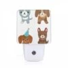 Night Light, Four Different Colored Dogs Wearing Party Hats. -Cute Night Light Shop 4471cbb993c2a2908c9e5d56018f7b915d34a616