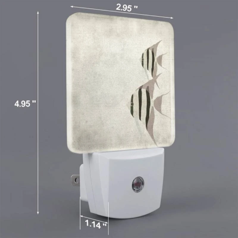 Night Light, A black and white image of a fish with a white stripe on its face. Night Light, A Black And White Image Of A Fish With A White Stripe On Its Face. -Cute Night Light Shop 4632f41857b4edf6dd22904a0ee8fceed51be80b