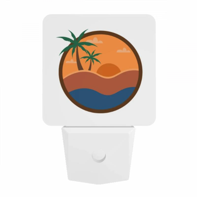 Night Light, A sunset scene with a beach and palm trees. Night Light, A Sunset Scene With A Beach And Palm Trees. -Cute Night Light Shop 478daa70a60198112192ee92b3b6f1abb6c9bdb6