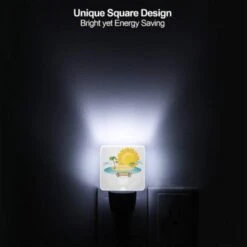 Night Light, A Cartoon Of A Sunny Beach With Palm Trees And A Sun. -Cute Night Light Shop 47b97a9d962c3b80937a44c1117c480930d3a604