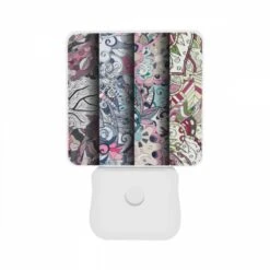 Night Light Set Of 2, Three Different Colored Designs Of Swirls And Patterns. -Cute Night Light Shop 48293d1126ef43b9452a05f7db23f169d2200680