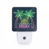 Night Light, A Neon Sign That Says "Relax" With Palm Trees In The Background. -Cute Night Light Shop 48824f8aa6e189219aa3dfabd34d3afe9f6b7d67