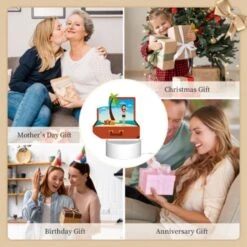 Love Acrylic Night Light, A Woman Is Standing On A Beach With A Suitcase And A Palm Tree. -Cute Night Light Shop 4a2456e172d9c0c72bbae801137a4169aa8c9e36