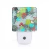 Night Light, A Colorful Floral Pattern With Birds And Bees. 2 Night Light, A Colorful Floral Pattern With Birds And Bees. -Cute Night Light Shop 4a62cdb5461255d8574c1f180e95380437346c65