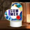 Love Acrylic Night Light, A Colorful Advertisement For Summer.