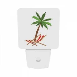 Night Light Set Of 2, A Palm Tree Is Shown In A Red And White Striped Chair. 8 Night Light Set Of 2, A Palm Tree Is Shown In A Red And White Striped Chair. -Cute Night Light Shop 4c9f8d4d3473fe24aa52510a6ee0bb74c1452408