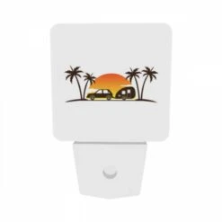 Night Light Set Of 2, A Car Is Parked In Front Of A Camper -Cute Night Light Shop 4ccbac0da96e451a2b4aad3426cea17116b46c36