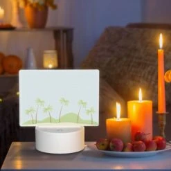 Rectangular Acrylic Night Light, A Beautiful Beach Scene With Palm Trees And A Sunny Sky. 8 Rectangular Acrylic Night Light, A Beautiful Beach Scene With Palm Trees And A Sunny Sky. -Cute Night Light Shop 4e1345497b77f4de34021874bc83ba88ed1a4e95
