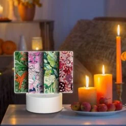 Rectangular Acrylic Night Light, Four Different Colored Designs Of A Face. 8 Rectangular Acrylic Night Light, Four Different Colored Designs Of A Face. -Cute Night Light Shop 4e1a5ba76ec922d4c28bd0439a64bc57680ba7ba