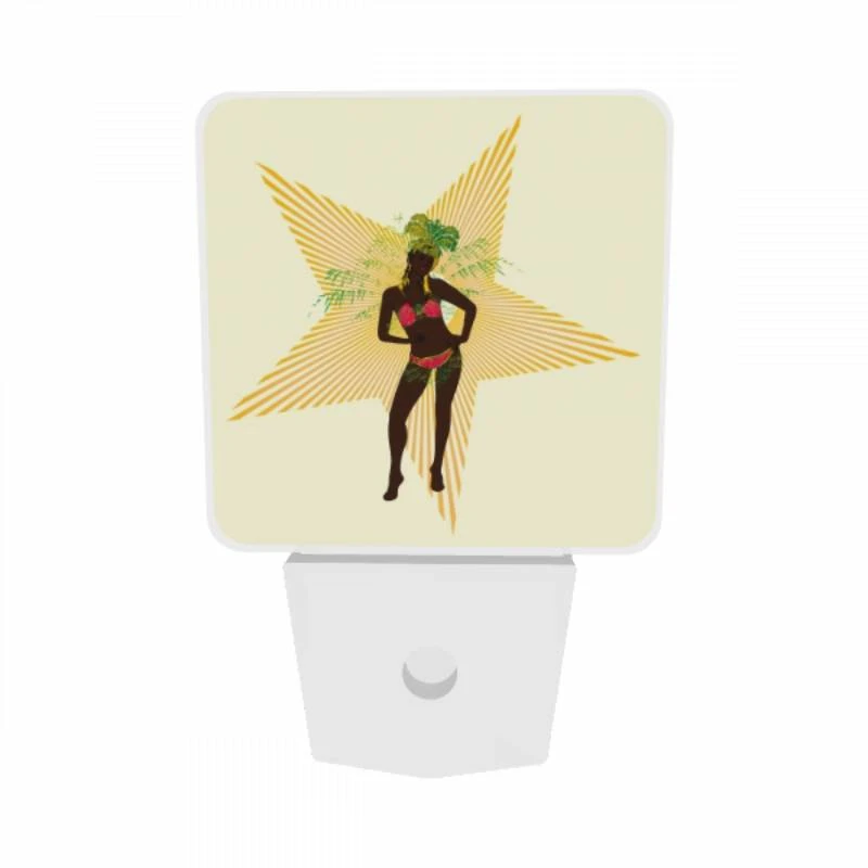 Night Light Set of 2, A woman in a bikini is standing in front of a star. Night Light Set Of 2, A Woman In A Bikini Is Standing In Front Of A Star. -Cute Night Light Shop 4e38c5fef0f8687dedb4f4232698872c86621c7b