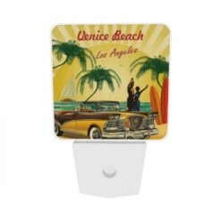 Night Light Set Of 2, A Colorful Advertisement For Venice Beach -Cute Night Light Shop 4f914c40415088f422d3154b64b95af41ed1ccbb