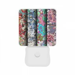 Night Light Set Of 2, Four Colorful And Artistic Designs Are Displayed Side By Side. -Cute Night Light Shop 50286569796e869aebb3b786f1c028a0d7f8b738