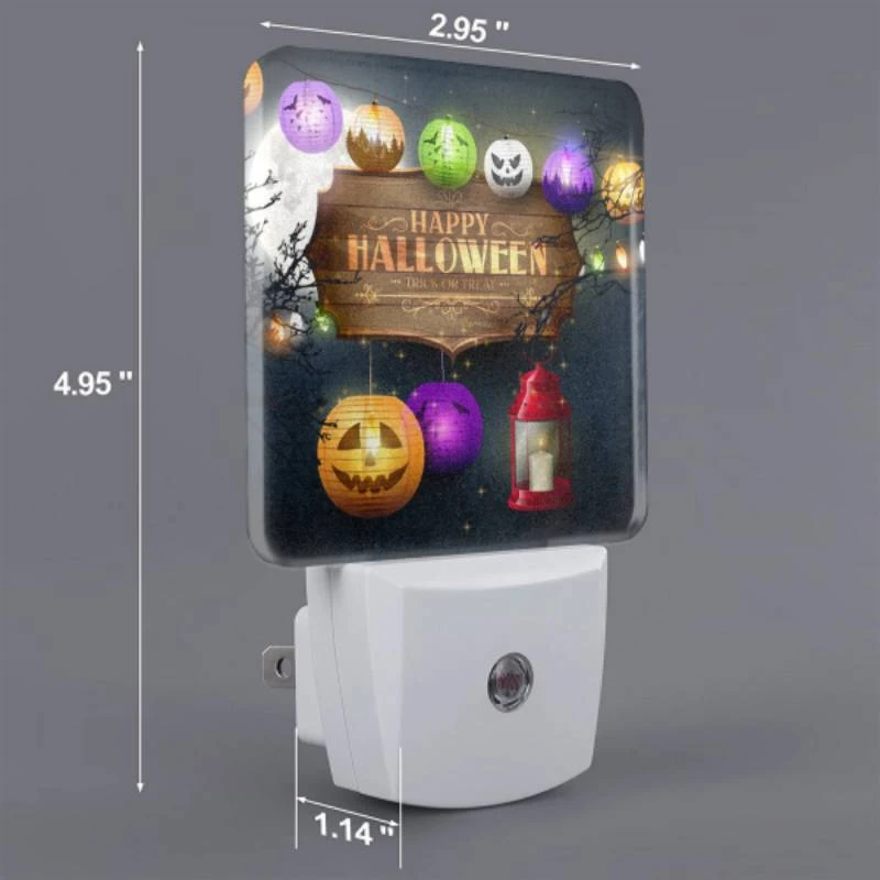 Night Light, A sign that says Happy Halloween with a pumpkin and a lit candle. Night Light, A Sign That Says Happy Halloween With A Pumpkin And A Lit Candle. -Cute Night Light Shop 511e828d9c981a9e9e36d3cde9f1453f8f5e9889