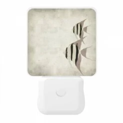 Night Light, A Black And White Image Of A Fish With A White Stripe On Its Face. 10 Night Light, A Black And White Image Of A Fish With A White Stripe On Its Face. -Cute Night Light Shop 52127e69148c2b8a98bffa7c690be2fe25fab705