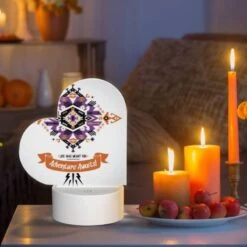 Love Acrylic Night Light, A Colorful Design With The Words "Life Was Meant For Adventure!" Written In Orange. -Cute Night Light Shop 5254b8c173a0d27272b5d6a9fa7c54b754ec1130