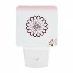 Night Light, A Purple Flower With A White Center. -Cute Night Light Shop 5255b0d024893da32e1ba4d5bd8c16a40e6e0910
