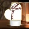 Love Acrylic Night Light, A Brown And White Drawing Of A Palm Tree. 2 Love Acrylic Night Light, A Brown And White Drawing Of A Palm Tree. -Cute Night Light Shop 5318293ac8e0a2b7f50d61b0d7fee08c4cb3049e