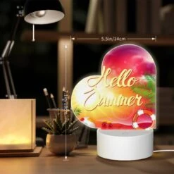Love Acrylic Night Light, A Colorful Beach Scene With A Life Preserver 6 Love Acrylic Night Light, A Colorful Beach Scene With A Life Preserver -Cute Night Light Shop 5459be0d26b3cde911fd338aa77028cc81a22f45