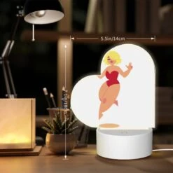Love Acrylic Night Light, A Cartoon Woman Wearing A Red Bikini And A Red Wig Is Jumping In The Air. 7 Love Acrylic Night Light, A Cartoon Woman Wearing A Red Bikini And A Red Wig Is Jumping In The Air. -Cute Night Light Shop 56121e8fc2f46007e972b2b1f57ee5c15652a399