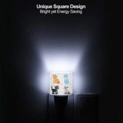 Night Light, Four Cats Are Shown In A Row -Cute Night Light Shop 57410fa30d2fb8950ce443f86acccb74cab13619