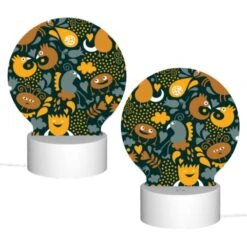 Round Acrylic Night Light, A Colorful And Detailed Pattern Of Birds And Flowers. 3 Round Acrylic Night Light, A Colorful And Detailed Pattern Of Birds And Flowers. -Cute Night Light Shop 599eb33a7a63be58eb8317fcc176409ba27853b3