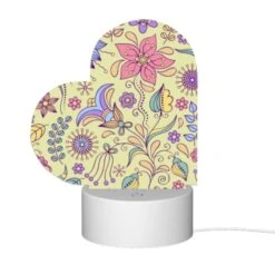 Love Acrylic Night Light, A Colorful Floral Pattern With Purple -Cute Night Light Shop 5b92293aa0cea5c92bd7c95dbf4dbc2df2939fde