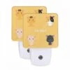 Night Light Set Of 2, Four Different Colored Cats Are Shown In A Row. -Cute Night Light Shop 5c6734217476d8268632817d94b63bf501b1155a