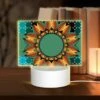Rectangular Acrylic Night Light, A Colorful Sunflower With A Green Center. 1 Rectangular Acrylic Night Light, A Colorful Sunflower With A Green Center. -Cute Night Light Shop 5d777c76704c01a0792f4194d3948044ea7156e1