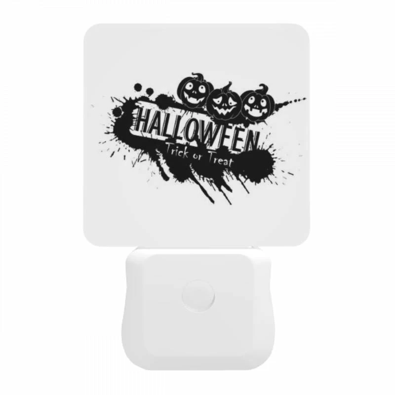 Night Light, A black and white image of Halloween Trick or Treat. Night Light, A Black And White Image Of Halloween Trick Or Treat. -Cute Night Light Shop 5dcf5b4fd73d734b050b16603a85a52d1a5f7166