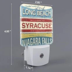 Night Light, A Sign That Says "Welcome To Syracuse -Cute Night Light Shop 5e3278092b1c0928c1dc752559c8c23db808aee7