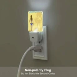 Night Light Set Of 2, A Woman In A Bikini Holding A Drink. -Cute Night Light Shop 5e471cc1b316b4ee2776ca552f42b3b1233be561