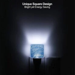 Night Light, A Blue Surfboard With The Words California Surf Riders On It. -Cute Night Light Shop 5f8d2e7a31464600af6f5351e80d19f6b5bac561