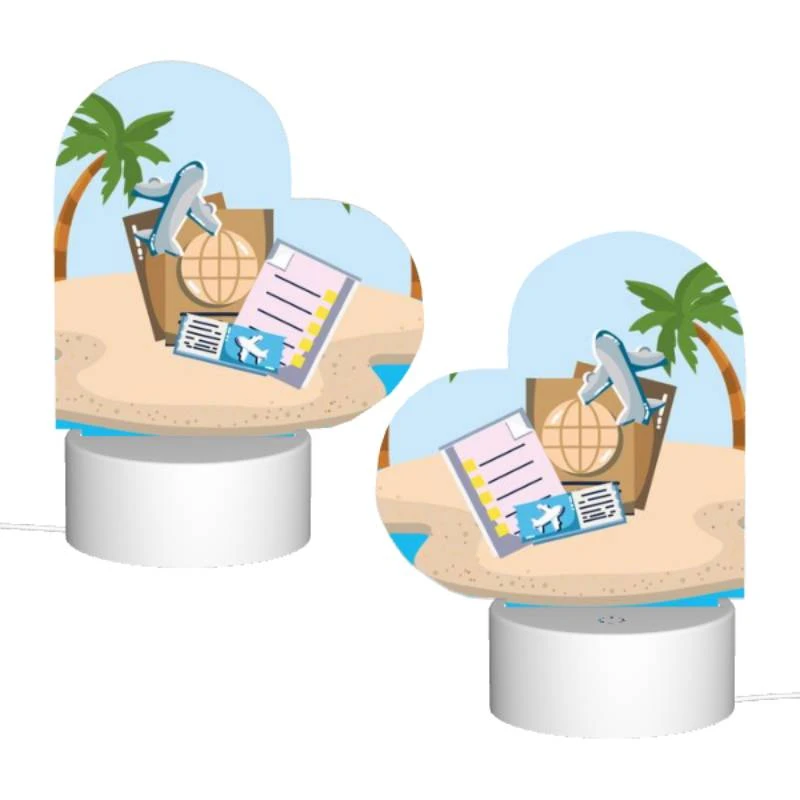 Love Acrylic Night Light, A collection of travel documents and a suitcase are placed on a sandy beach. Love Acrylic Night Light, A Collection Of Travel Documents And A Suitcase Are Placed On A Sandy Beach. -Cute Night Light Shop 61c6e31edb5ff89ddb10c4d8f091e06f7ebc81f3