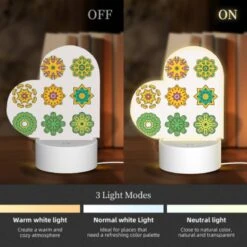 Love Acrylic Night Light, A Collection Of Colorful Geometric Shapes. -Cute Night Light Shop 61d73490bf97a7ac46ee18d729306932071adca1