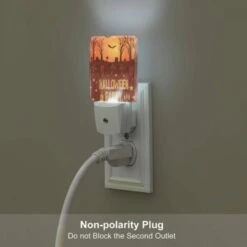 Night Light Set Of 2, A Halloween Party Is Advertised With A Spooky Scene Of Graves And Bats. 6 Night Light Set Of 2, A Halloween Party Is Advertised With A Spooky Scene Of Graves And Bats. -Cute Night Light Shop 63a65257cb85ad6a34bb187267bef5896477b7b5