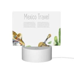 Rectangular Acrylic Night Light, A Colorful Poster Advertising Mexico Travel. 11 Rectangular Acrylic Night Light, A Colorful Poster Advertising Mexico Travel. -Cute Night Light Shop 6521df592090fa2f70a19c25918cecc738c90420